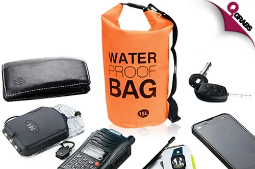 From QR35 Keep Everything Dry with Waterproof Storage Bags - Choose from 2 Colors! (Up to QR59 Value)